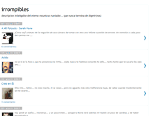 Tablet Screenshot of irrompibles.blogspot.com