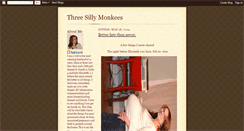 Desktop Screenshot of 3sillymonkees.blogspot.com