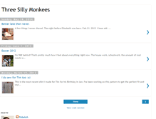 Tablet Screenshot of 3sillymonkees.blogspot.com