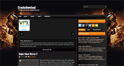 Desktop Screenshot of crackedownload.blogspot.com