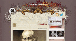 Desktop Screenshot of elojoenlalengua.blogspot.com