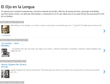 Tablet Screenshot of elojoenlalengua.blogspot.com