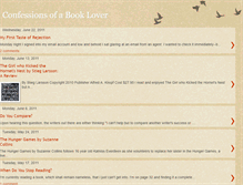 Tablet Screenshot of confessionsofabooklover.blogspot.com