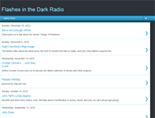 Tablet Screenshot of flashesinthedarkradio.blogspot.com