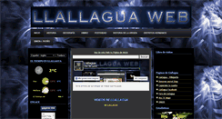 Desktop Screenshot of llallaguaweb.blogspot.com