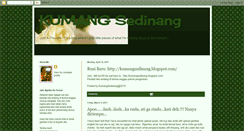 Desktop Screenshot of kumangsedinang.blogspot.com