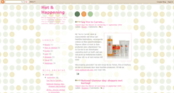 Desktop Screenshot of hot-happening.blogspot.com