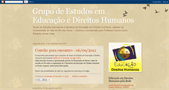 Desktop Screenshot of gr-educ-dh-unisinos.blogspot.com