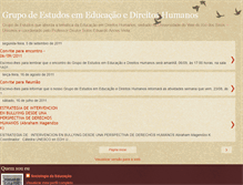 Tablet Screenshot of gr-educ-dh-unisinos.blogspot.com