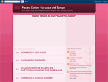 Tablet Screenshot of paseocolontango.blogspot.com