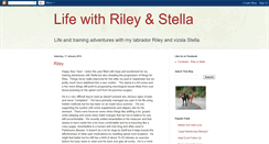 Desktop Screenshot of lifewithrileystella.blogspot.com