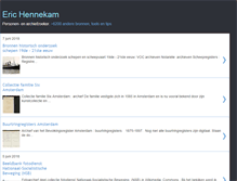 Tablet Screenshot of erichennekam.blogspot.com