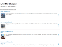 Tablet Screenshot of livetheimpulse.blogspot.com