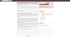 Desktop Screenshot of interactive-ad.blogspot.com