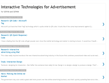 Tablet Screenshot of interactive-ad.blogspot.com