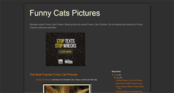 Desktop Screenshot of funny-catspictures.blogspot.com