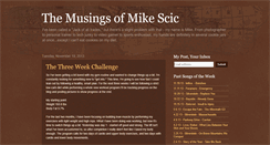 Desktop Screenshot of mikescic.blogspot.com