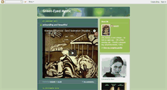 Desktop Screenshot of greeneyedmystic.blogspot.com