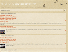 Tablet Screenshot of blogdodeodororezende.blogspot.com