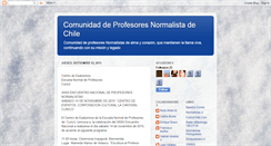 Desktop Screenshot of normalistaschile.blogspot.com