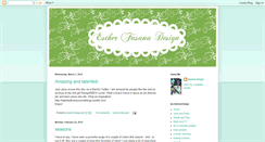 Desktop Screenshot of fasanadesign.blogspot.com