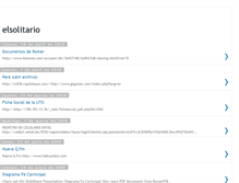 Tablet Screenshot of elsolitariofni.blogspot.com