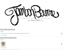 Tablet Screenshot of jambonbeurre.blogspot.com