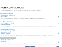 Tablet Screenshot of bestjobvacancies.blogspot.com