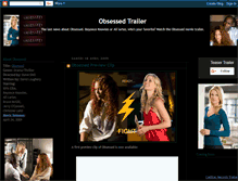 Tablet Screenshot of obsessed-movie-trailer.blogspot.com