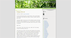 Desktop Screenshot of evolutionlive.blogspot.com