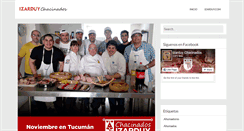 Desktop Screenshot of izarduychacinados.blogspot.com