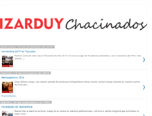 Tablet Screenshot of izarduychacinados.blogspot.com