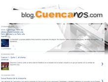 Tablet Screenshot of cuencanosblog.blogspot.com