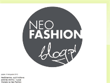 Tablet Screenshot of neoblog-fashionek.blogspot.com