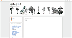 Desktop Screenshot of ljuflegheit.blogspot.com