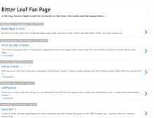 Tablet Screenshot of bitterleaf.blogspot.com
