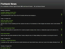 Tablet Screenshot of fishtank-news.blogspot.com