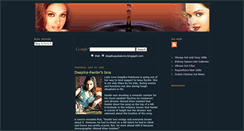 Desktop Screenshot of deepikapadukoneblogs.blogspot.com