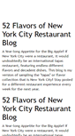 Mobile Screenshot of 52flavorsnyc.blogspot.com