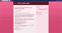 Desktop Screenshot of hotelpuntafaro.blogspot.com