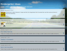 Tablet Screenshot of mrkindergarten.blogspot.com