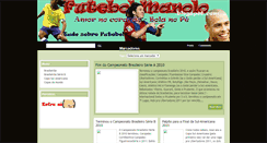 Desktop Screenshot of futebolmanolo.blogspot.com