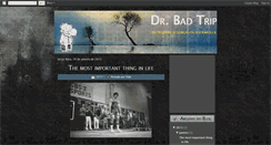 Desktop Screenshot of drbadtrip.blogspot.com