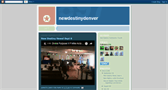 Desktop Screenshot of newdestinydenver.blogspot.com