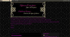 Desktop Screenshot of bijouxdunjour.blogspot.com