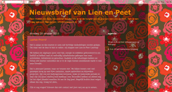 Desktop Screenshot of nieuwsbriefvanlienenpeet.blogspot.com