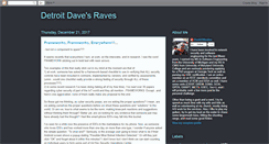 Desktop Screenshot of detroitdavesraves.blogspot.com