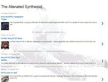 Tablet Screenshot of alienatedsynthesist.blogspot.com