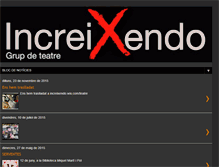 Tablet Screenshot of grupincreixendo.blogspot.com