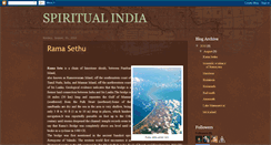 Desktop Screenshot of holytemplesofindia.blogspot.com